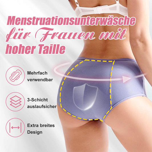 🌸KAUFE 5 UND ERHALTE 5 GRATIS 🌸2025 Neueste High Waist Leak proof Höschen