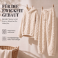 ☀️Heißer Sale – 50 % Rabatt🍂 Plüschset mit geometrischem Präge-Muster