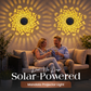 🎉1 kaufen, 1 gratis dazu🌞💡Solar-Mandala-Wandleuchte für den Außenbereich, Garten, Zaun, Projektorlampe, Terrasse, Stimmungsdekoration